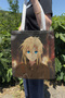 Violet Evergarden V5 Summer and Winter Double-Sided Canvas Print Tote Bag Anime Bag