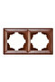 1 Piece Günsan Visage Amazon Walnut 2-Piece Frame - 2