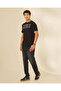 Men Black Graphic T-Shirt - 5