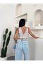 Women's Lace Detailed V-Neck Bustier – Premium Bralet Model - 3