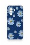 Huawei Nova Y70 Compatible Blue Daisy Patterned Silicone Case - 2
