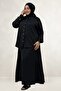 67061 Plus Size Skirt - Shirt Melange Set - Black - 2