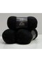 100% Cotton Amigurimi & Motif Hand Knitting Yarn 100Gr - Black - 3