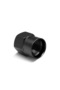 Audi Logo Aluminum Coating 4 Pieces Valve Cover (Black-Black) - 2