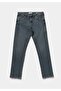 Skinny Fit Men's Green Cast Denim Jean Trousers - 7