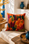 Mouds Set of 4 Autumn Forest Patterned Decorative Throw Pillow Covers 43X43 cm - 6
