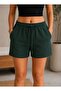 Women's Elastic Waist Linen Shorts