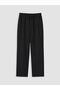 Lcw Kids Black Linen Look Boys' Trousers