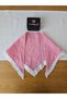 Gingham Lace Embroidered Scarf Triangle Bandana Hair Band - Large Size Summer Waist Bandana Shawl Scarf - 7
