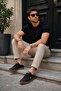 Trt Comfortable Flat Sole Men's Sneaker Sports Shoes Black