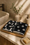 Set of 2 100% Cotton Patterned Hand, Face, and Head Towels |   50X70 cm |   Yarn Dyed - 4