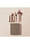 مجموعة فرش ماكياج صغيرة جديدة Nudes 2.0 On-The-Glow مع مرآة مدمجة، طقم من 6 قطع - 5
