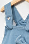 Baby Girl Blue Denim Dress - 5