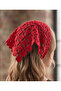 Bohemian Style Knitted Tie-Down Crown Bandana - 2