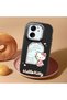 Mi 13t Pro Compatible Case Camera Protector Black Silicone Couple Phone Case Kitty Patterned - 2