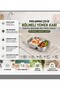 Nutrition Container Stainless Steel Lunch Box - Portable Divided Food Container Storage Box with Fork and Knife - 2
