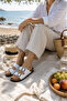 Comfort Anatomical Double Buckle Cork Sole Daily Comfortable Stylish Belted Slippers Unisex - 5