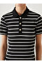 Original Polo Collar Striped Dress - 3
