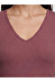 Original V-Neck Bodycon Dress - 2