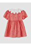 Nevavm Farklı Bebe Yaka Girl's Striped Dress - 4