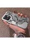 Oppo A3/A3X 4G/5G Compatible High Quality Chinese Style Black and White Dragon Printed Case