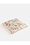 Cream Floral Embroidered Cushion 45x45cm - 3