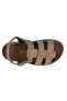 Velcro Nubuck Women's Sandals 215554 Sand - 3