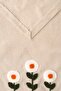 Daisy Cream Kasso Punch Embroidered Runner 35X110 cm - 7