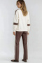 Soft Touch Color Blocked Modal Textured Zippered Tracksuit Set - 4
