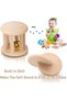 5 Pcs Wooden Montessori Toys for Baby,Wooden Rattle for Baby 3-12 months,with Bells,Rolling Rattles&Push Car,Montessori Wood Toys for Newborns Infant Boys and Girls Gifts - 6