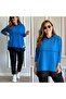 Women's Hooded Double Suit with Crest Detail and Reverse Stitching - 5