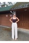 Linen Fabric Palazzo Summer Trousers - 5