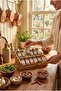 Set of 12 Glass Spice Jars with Bamboo Lids (12 Labels as Gifts) - 4