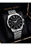 Special for Groom and Suit 2 Years Warranty Steel Cord Men's Wristwatch Vs.Blkt.1147 - 2