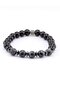 Natural Stone Onyx Labradorite Natural Stone Men's Bracelet Eub14Olbt Mental Power, Transformation and Stress Control