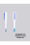 Concepta Now Cleaning Ergonomic Hair Comb – Abs Body, (183218) Silicone Teeth - 2