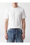 Xside White Crew Neck Men's T-Shirt - 3