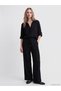 LCW Vision Wide Leg Women's Trousers with Elastic Waist