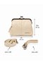 Women's Double Strap Bag 18X20 cm Zippered Daily Shoulder and Hand Bag - 2