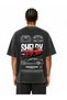 Car Drawing Printed Washable Relaxed Fit Unisex T-Shirt - 3
