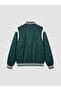 Embroidered College Collar Boys' Puffer Coat (W6) - 2