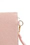 Women's Star Embroidered Portfolio Handbag Stylish Clutch Bag with Wrist Strap - 3