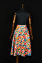 Floral Pocket Flared Skirt - 3