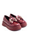 Sm 4029 Bow Stone Detail Loafer