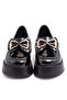 Sm 4029 Bow Stone Detail Loafer - 4
