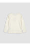 Crew neck printed girl's t-shirt - 3