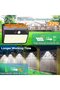 Set of 6 138 LED Solar Outdoor Lights with Motion Detector, IP65 Waterproof Security Spotlight for Garden, Garage & Patio - 2