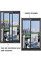2 window safety locks - sliding door stoppers - white - 4
