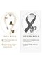 Two dog doorbells for potty training, handmade hanging doorbells, doorknobs, easy for puppies to ring, signal when to go out, 75-78cm. - 3