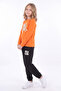 Girl's Printed Long Sleeve Top and Bottom Set - 4